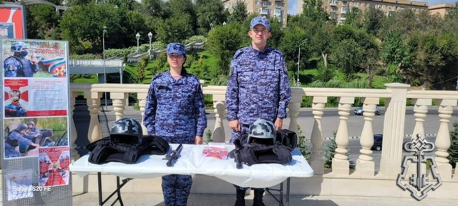 Волгоградские росгвардейцы приняли участие в мероприятии по противодействию терроризму и экстремизму