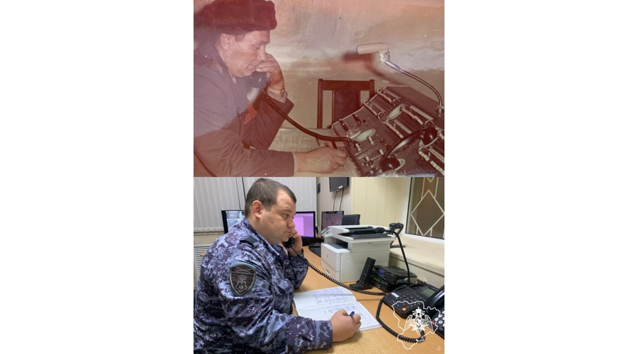 Всероссийскую акцию «Фотовызов «Связь поколений» поддержали росгвардейцы из Волгограда 