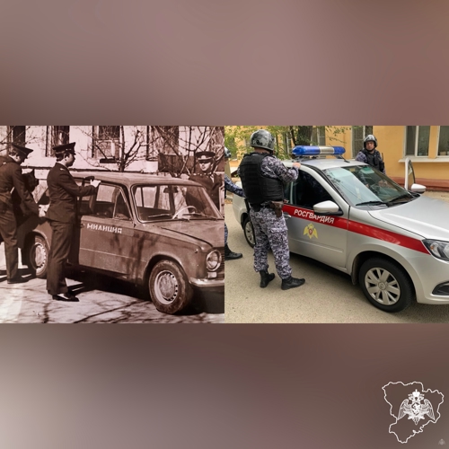 Всероссийскую акцию «Фотовызов «Связь поколений» поддержали росгвардейцы из Волгограда 
