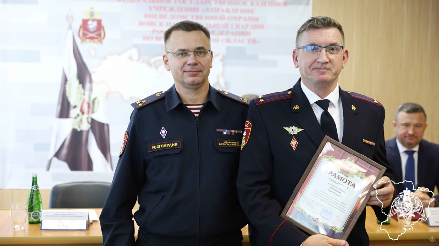 С профессиональным праздником поздравили сотрудников вневедомственной охраны в Волгограде