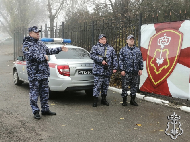 В военно-патриотическом мероприятии «День призывника» приняли участие росгвардейцы