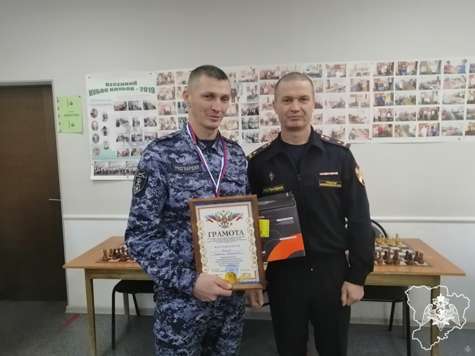 Росгвардейцы провели чемпионат по шахматам среди подразделений 