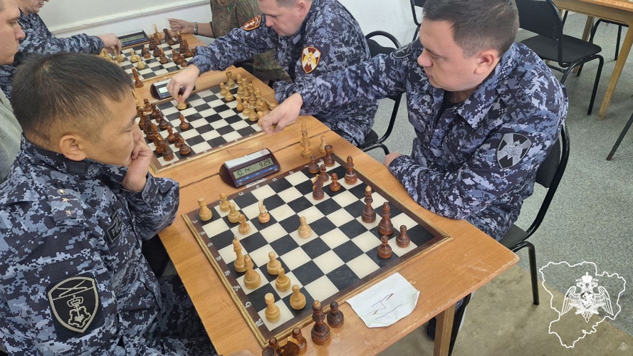 В Волгограде прошел чемпионат по шахматам среди подразделений регионального управления Росгвардии 