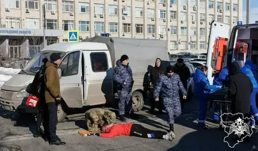 Росгвардейцы оказали помощь пострадавшей в ДТП женщине 