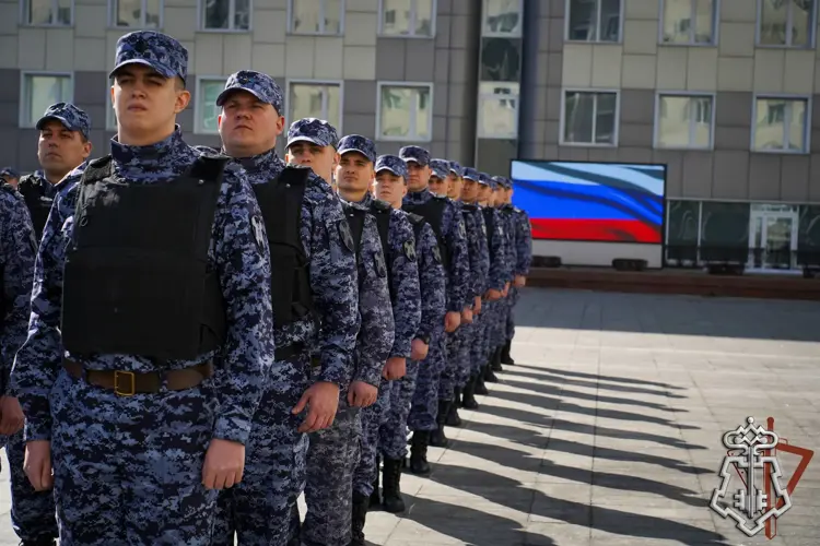 Главное управление Росгвардии по городу Москва запустило флешмоб к юбилею ведомства (видео)