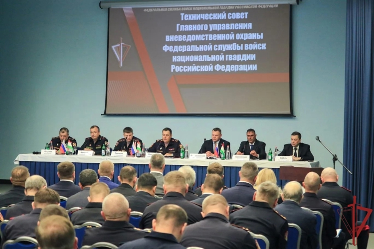 Начальник Управления вневедомственной охраны по Волгоградской области  принял участие в заседание Технического совета ГУВО Росгвардии