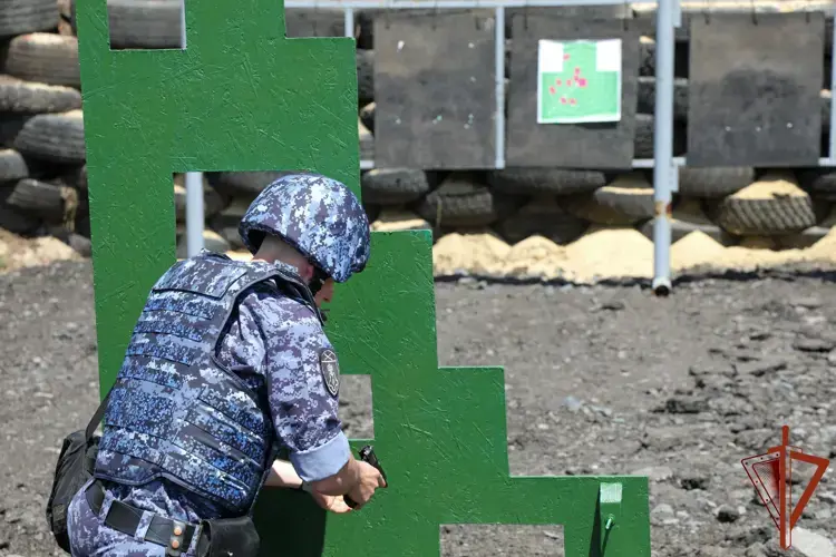 Волгоградские росгвардейцы "взяли" бронзу в конкурсе профессионального мастерства